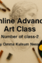 Online Art Class- Advance Level (2 Classes)